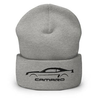 5th Gen Camaro Embroidered Cuffed Beanie