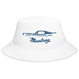 Classic Mustang Embroidered Bucket Hat