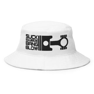 Suck Squeeze Bang Blow Embroidered Bucket Hat
