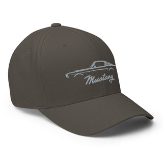 Classic Mustang Embroidered Flexfit Cap