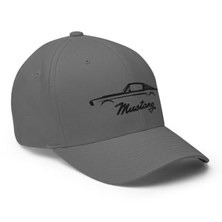 Classic Mustang Embroidered Flexfit Cap