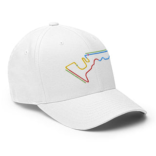 Circuit of the Americas (COTA) Circuit Sectors with DRS Zones F1 Embroidered Flexfit Cap