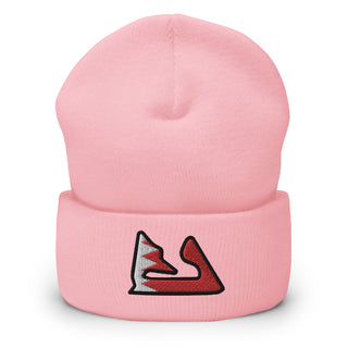 Bahrain Circuit with Flag F1 Embroidered Cuffed Beanie