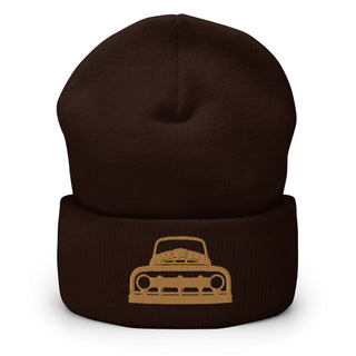 Vintage Ford Truck Embroidered Cuffed Beanie