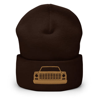 Chevy Squarebody Truck Embroidered Cuffed Beanie