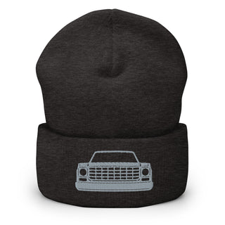Chevy Squarebody Truck Embroidered Cuffed Beanie