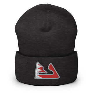 Bahrain Circuit with Flag F1 Embroidered Cuffed Beanie