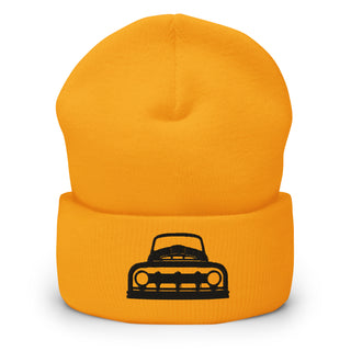 Vintage Ford Truck Embroidered Cuffed Beanie