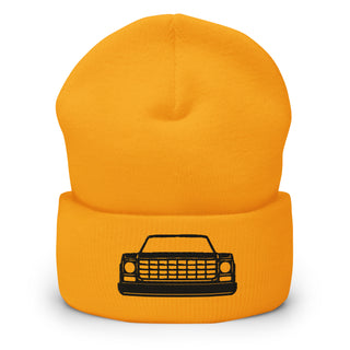 Chevy Squarebody Truck Embroidered Cuffed Beanie