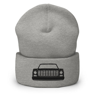 Chevy Squarebody Truck Embroidered Cuffed Beanie