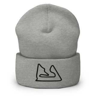 Bahrain Circuit F1 Embroidered Cuffed Beanie