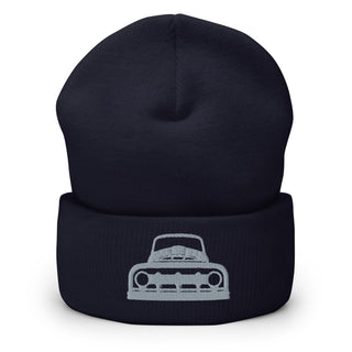 Vintage Ford Truck Embroidered Cuffed Beanie