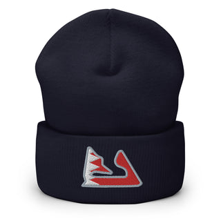 Bahrain Circuit with Flag F1 Embroidered Cuffed Beanie