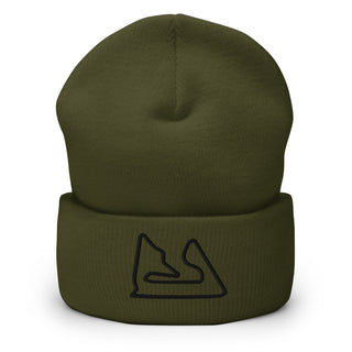 Bahrain Circuit F1 Embroidered Cuffed Beanie
