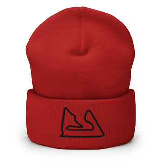 Bahrain Circuit F1 Embroidered Cuffed Beanie