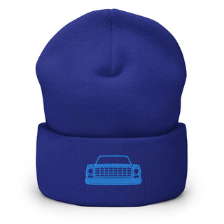 Chevy Squarebody Truck Embroidered Cuffed Beanie