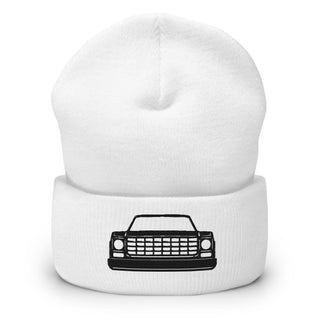 Chevy Squarebody Truck Embroidered Cuffed Beanie