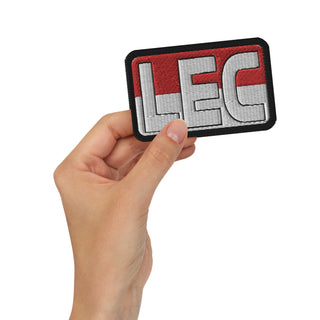 Charles Leclerc Monaco Flag F1 Embroidered Patch