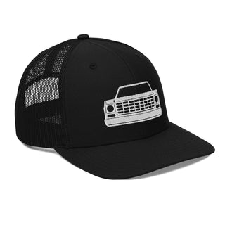 Chevy Squarebody Truck Embroidered Meshback Trucker Cap