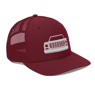 Chevy Squarebody Truck Embroidered Meshback Trucker Cap
