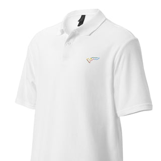 Circuit of the Americas (COTA) Circuit Sectors with DRS Zones F1 Embroidered Unisex Pique Polo Shirt