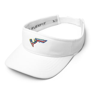 Circuit of the Americas (COTA) Circuit Sectors with DRS Zones and US Flag F1 Embroidered Visor