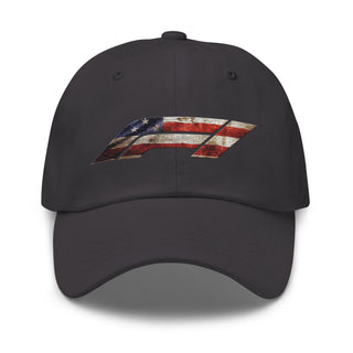 American Flag Formula 1 Dad Hat
