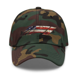 American Flag Formula 1 Dad Hat