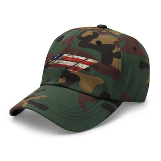 American Flag Formula 1 Dad Hat