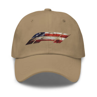 American Flag Formula 1 Dad Hat