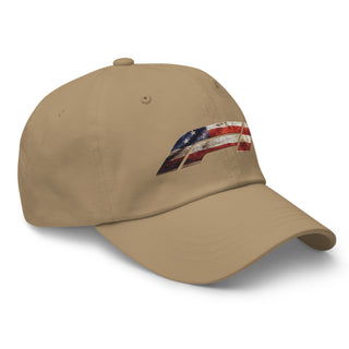 American Flag Formula 1 Dad Hat