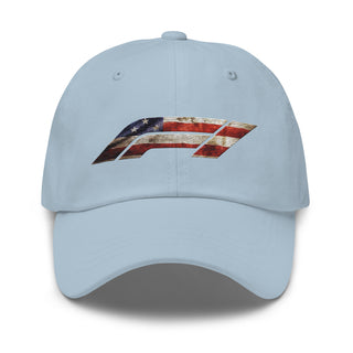 American Flag Formula 1 Dad Hat