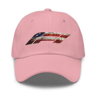 American Flag Formula 1 Dad Hat