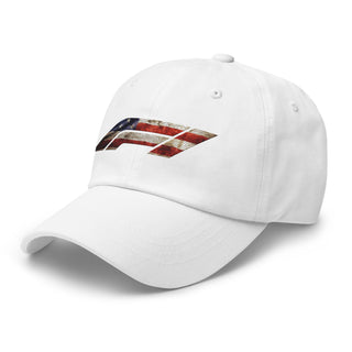 American Flag Formula 1 Dad Hat