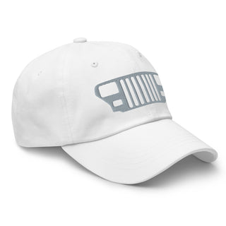 Jeep YJ Grill Embroidered Unstructured Dad Hat