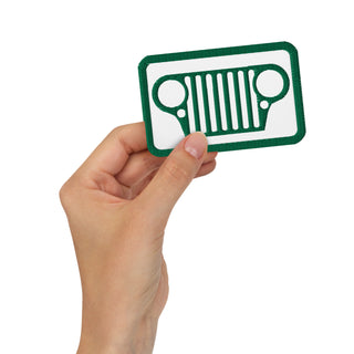 Jeep CJ Grill Embroidered Patch