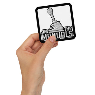 Save The Manuals Embroidered Patch
