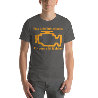 This Little Light Of Mine Check Engine Light Short-Sleeve Unisex T-Shirt