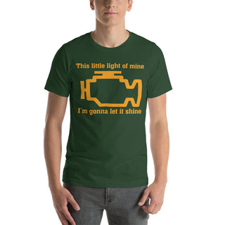 This Little Light Of Mine Check Engine Light Short-Sleeve Unisex T-Shirt