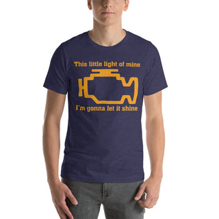 This Little Light Of Mine Check Engine Light Short-Sleeve Unisex T-Shirt