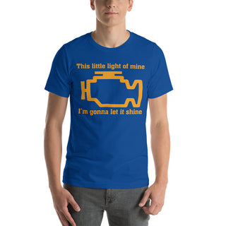 This Little Light Of Mine Check Engine Light Short-Sleeve Unisex T-Shirt